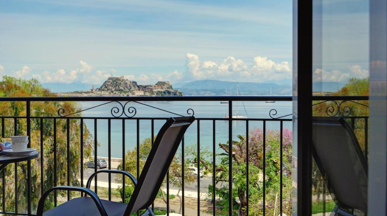 Corfu Ionian Blue Apartment Anemomylos Bagian luar foto