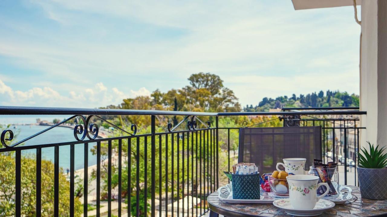 Corfu Ionian Blue Apartment Anemomylos Bagian luar foto
