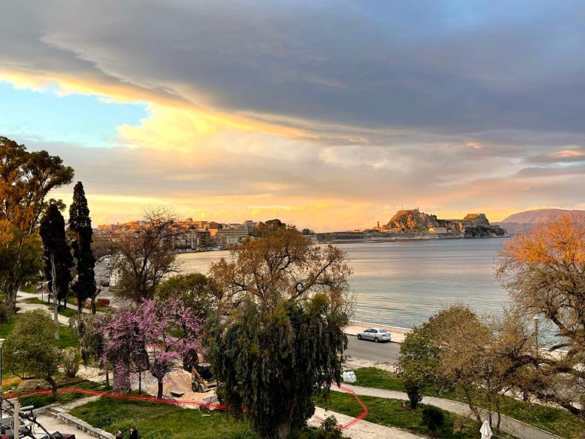 Corfu Ionian Blue Apartment Anemomylos Bagian luar foto