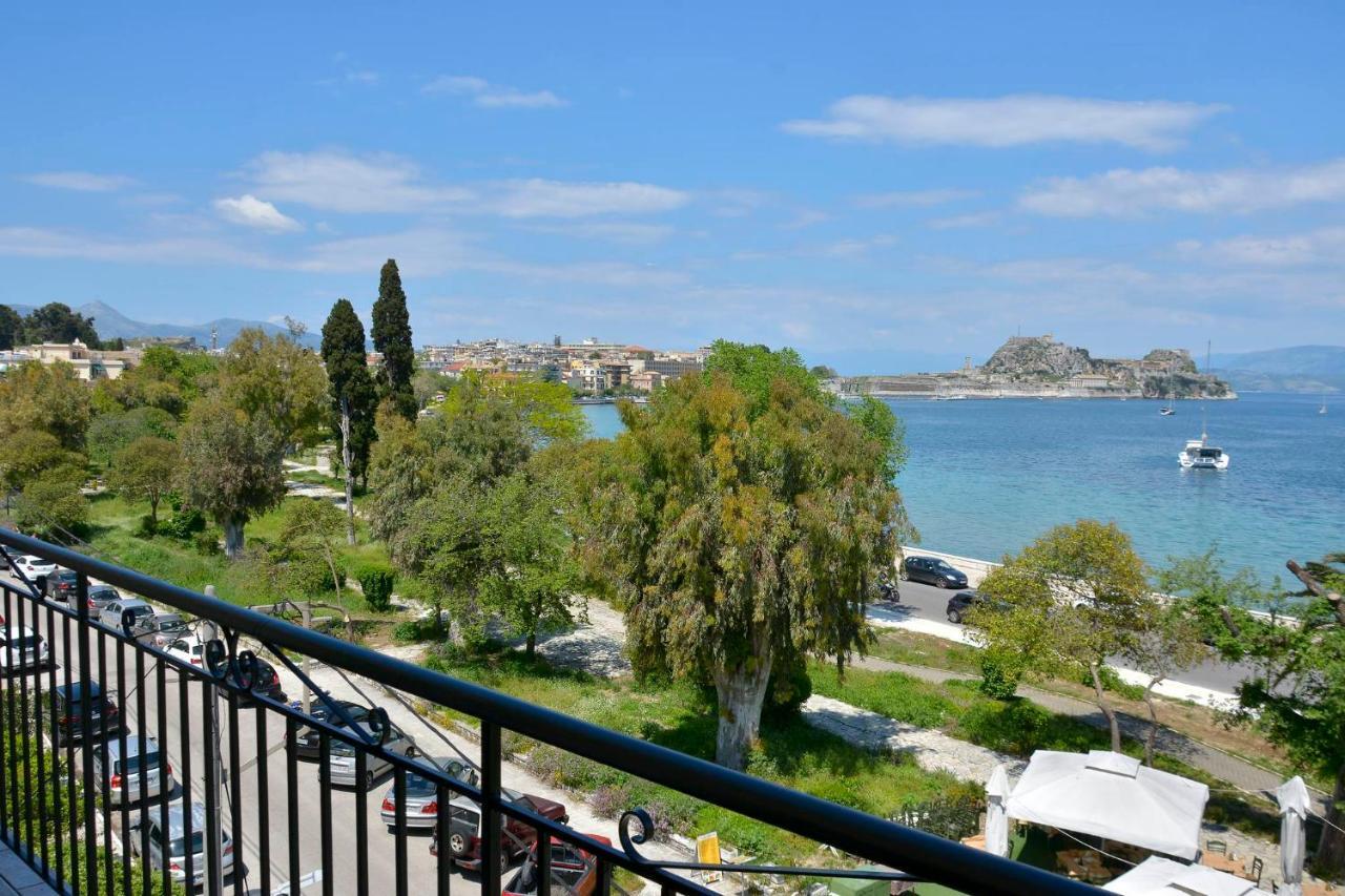 Corfu Ionian Blue Apartment Anemomylos Bagian luar foto