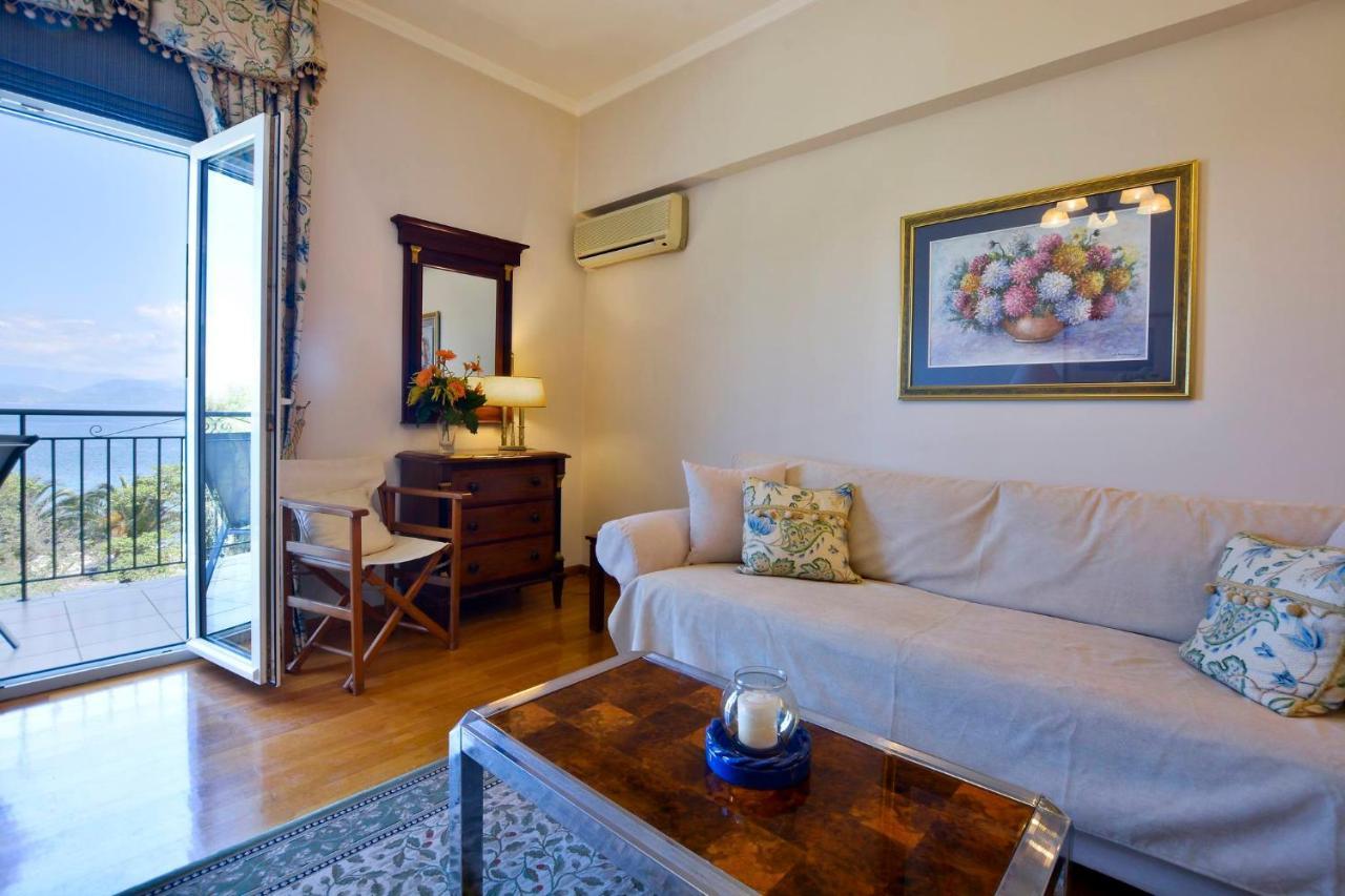 Corfu Ionian Blue Apartment Anemomylos Bagian luar foto