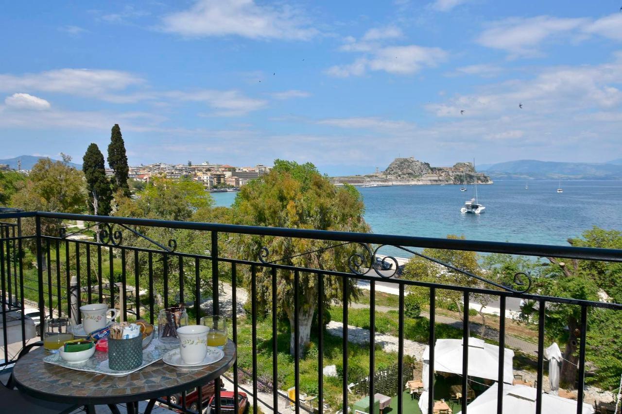Corfu Ionian Blue Apartment Anemomylos Bagian luar foto