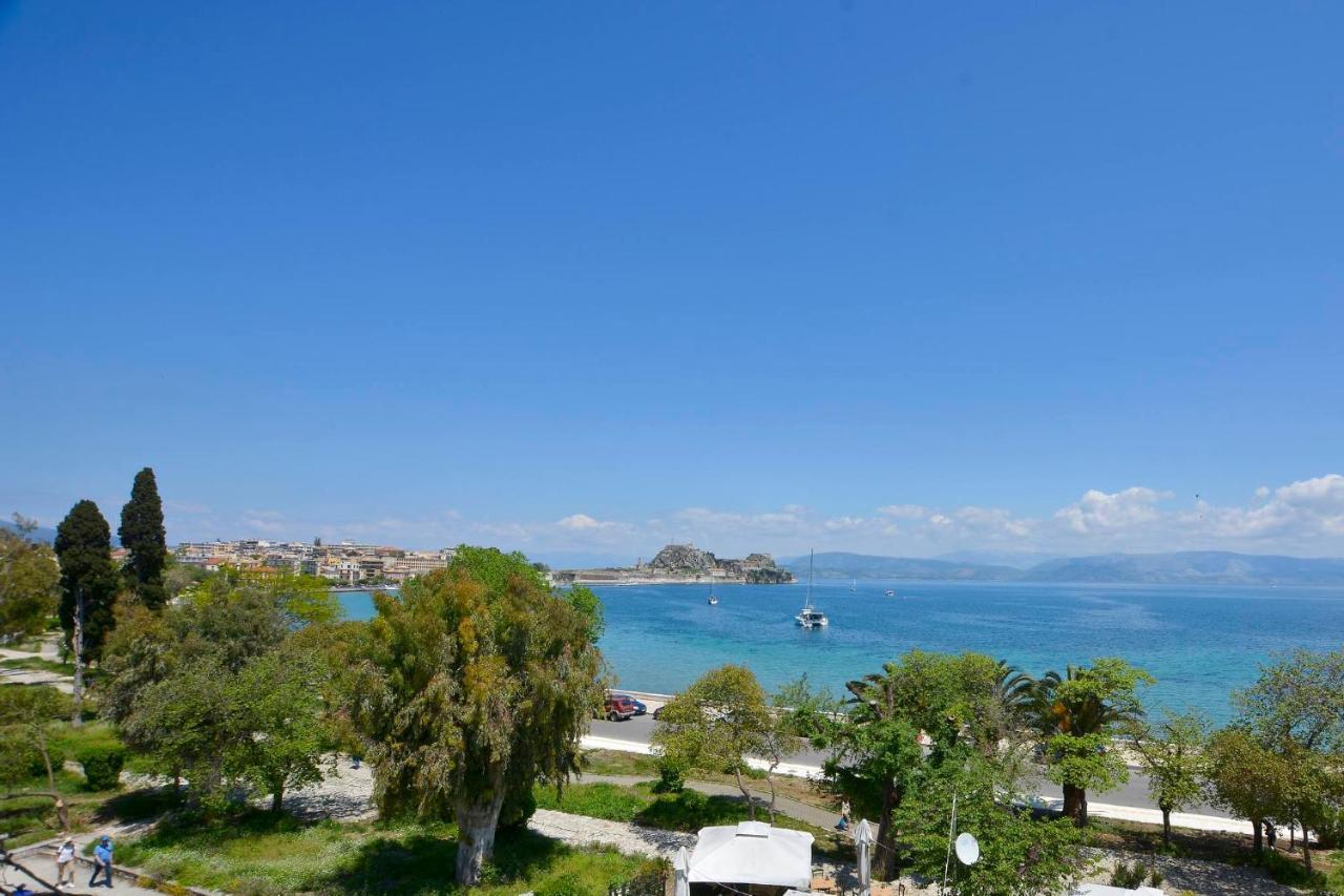 Corfu Ionian Blue Apartment Anemomylos Bagian luar foto