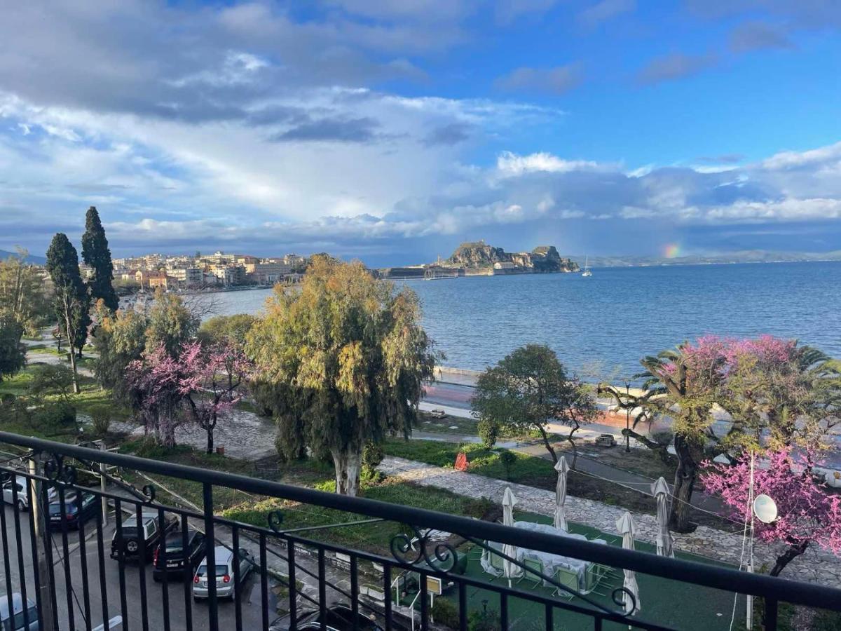 Corfu Ionian Blue Apartment Anemomylos Bagian luar foto